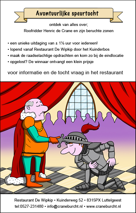 speurtocht Henric de Crane